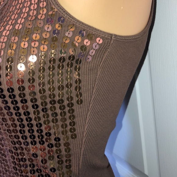 Shimmery “night out” tank, from Express. - Picture 2 of 5